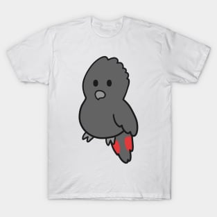 Cute Red Tailed Black Cockatoo T-Shirt